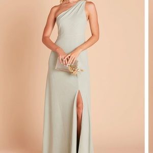 Sage Floor-Length Gown Birdie Grey